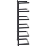  Stalak za ručnike crni 24 x 12 x 48 cm čelični | shoptok.hr