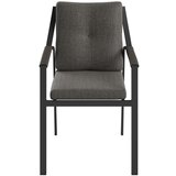 Amatio STOL aluminij antracit, temno siva | Shoptok.si