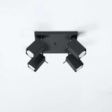  Stropna svetilka MERIDA 4 črna, (21347618) | Shoptok.si