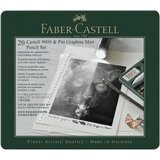 Faber-Castell Set grafitnih svinčnikov Castell 9000 & Pitt, 20 kosov | Shoptok.si