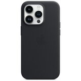 Apple iphone 14 pro leather cas midnight Cene