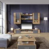 Mömax Dnevni Regal Fargo, Barva Hrasta, Siva, Led | Shoptok.si