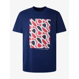 Pepe Jeans Dark blue Men's T-Shirt Agin - Men