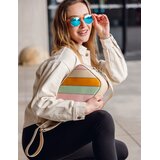 Vuch Crossbody torba Massimo Striped Beige, 16 x 23 cm Slike