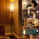 CRLL talna LED svetilka 12 W z lanenim senčnikom | Shoptok.si