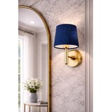 Brilagi zidna lampa monte 1xE27/15W/230V plava/zlatna | Eponuda.com