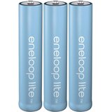 Panasonic eneloop Lite HR03 micro (aaa)-akumulator NiMH 550 mAh 1.2 V 3 kos, (20443595) Cene