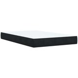  Krevet box spring s madracem crni 120 x 190 cm baršunasti | shoptok.hr