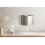  Duolla - Stona lampa CANNES 1xE14/15W/230V prečnik 20 cm srebrna/bela | Eponuda.com