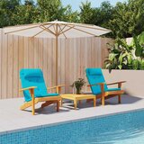  Jastučići za stolice Jednobojno 2 pcs Tirkizna 58 x 77 x 4,5 cm | shoptok.hr