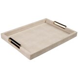Evviva Pladenj Ecopel 40x24cm / pravokoten / bež / imitacija usnja, (5000267795) Cene