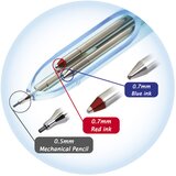 Olovka 3-pen multifunkcijska ele-001opaque penac bijela | Shoptok.si