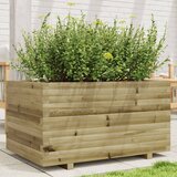 Maison Chic Vrtno cvetlično korito - Cvetlični Lonec 90x60x49,5 cm impregnirana borovina, (21789138) | Shoptok.si
