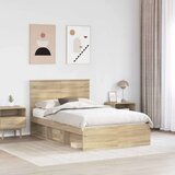  Konstrukcija postelje Sonoma 120 x 200 cm Masivno borovo les, (5000103999) | Shoptok.si