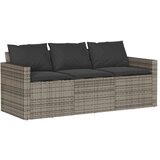 vidaXL 6-dijelni set vrtnih sofa od poliratana s jastucima sivi | shoptok.hr