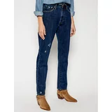 One Teaspoon Jeans hlače Awe Bag 23477 Mornarsko modra Straight Fit