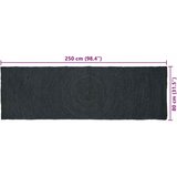 Tepisi za područja Tamnosiva 80 x 250 cm Juta | Eponuda.com