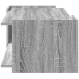  Klubska miza Siva Sonoma 90 x 50 x 33 cm Inženirski les, (5000295422) | Shoptok.si