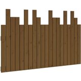  Uzglavlje za krevet boja meda 127 5x3x80 cm masivna borovina | shoptok.hr