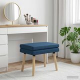  Klupa s dvostrukim slojem Plava 60 x 40 x 46 cm Tkanina | shoptok.hr