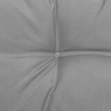 vidaXL Vrtna kutna sofa sa sivim jastucima od masivne borovine | shoptok.hr