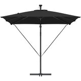  Suncobran Crna 249 x 249 x 250 cm Poliester i aluminij | shoptok.hr