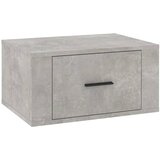  Zidni noćni ormarić siva boja betona 50x36x25 cm | shoptok.hr