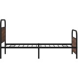 vidaXL Okvir kreveta bez madraca smeđa boja hrasta 90 x 200 cm drveni | shoptok.hr