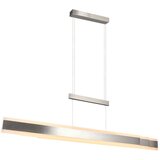  LED viseča svetilka v mat srebrni barvi s kovinskim senčilom Arcola – | Shoptok.si