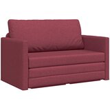 Krevet na razvlačenje 110cm Vinska crvena tkanina | Eponuda.com