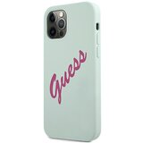 Guess Ohišje za Apple iPhone 12 Pro Max Collection Silikon Vintage v TPU, Modra, (21731039) Cene