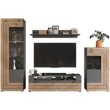 MID.YOU Dnevni Regal Freno, Barva Hrasta, Siva | Shoptok.si