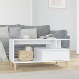 vidaXL Stolić za kavu bijeli 90 x 49 x 45 cm od konstruiranog drva Cijene