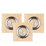  Spot-Light 2515339 - Set 3x LED ugradnih svetala VITAR 1xGU10/5W/230V boja peska | Eponuda.com