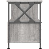 TV ormarić siva boja hrasta 90 x 33 x 45 cm od drva i željeza | shoptok.hr