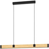 Eglo LED visilica CAMINARRO 28,8 W 117,5 cm crna drvo 3000K 390225 Cene