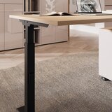 Germania Pisalna miza z nastavljivo višino z mizno ploščo v hrastovem dekorju 80x160 cm Lissabon – | Shoptok.si