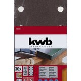 KWB Brusni papir za brusilicu 93x230 mm G40-180 30 kom | shoptok.hr