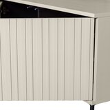 WOOOD Svijetlo siva TV komoda od masivnog bora 150x56x44 cm New Gravure – | shoptok.hr