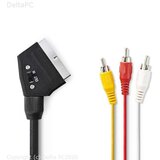 Nedis scart kabel Scart m 3x RCA m prekidac 2m crni Cijene