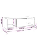  Stolić za kavu boja hrasta 102x50x36 cm konstruirano drvo | shoptok.hr