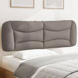 Maison Chic posteljno vzglavje - vzglavna omarica - vzglavna stranica taupe 160 cm blago, (21704318) | Shoptok.si