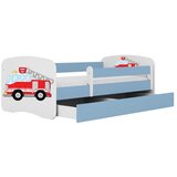 HAPPYKIDS OTROKA POSTELJA DREAMY GASILEC (VE BARV IN DIMENZIJ)-Modra-80x160 | Shoptok.si