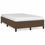 Furnova Posteljni okvir brez vzmetnice temno rjava 120x190 cm blago, (21939284) | Shoptok.si