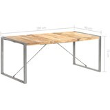  Jedilna miza 180x90x75 cm trden robusten mangov les | Shoptok.si