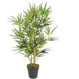  Umjetno stablo bambusa 368 listova 80 cm zeleno | shoptok.hr