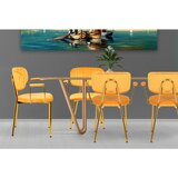 Kayoom SET NASLANJAČEV, tekstil oranžna | Shoptok.si