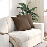  Jastučići za sofu 2 pcs Smeđa 45 x 45 cm tkanina | shoptok.hr