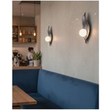 Opviq zidna lampa Pearl 2724-02-19, 1 × G9, crna | Eponuda.com
