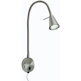  NAMIZNA SVETILKA LED SPOT 1X4W GU10, GOOSE S STIKALOM, NIKEL/SATIN Cene